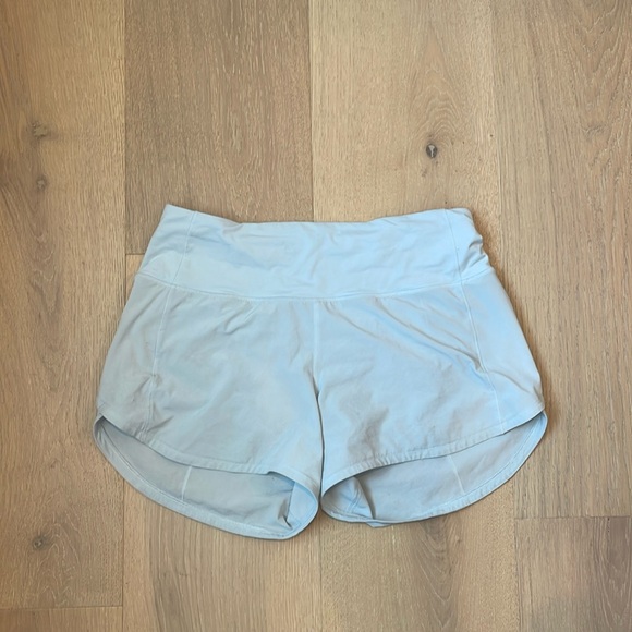 Lululemon powder, blue speed ups, size 6 - Picture 2 of 2